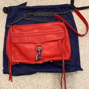 Red Rebecca Minkoff MAB crossbody